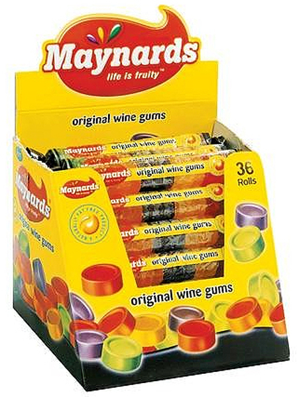Maynards Wine Gums 36 X Rolls