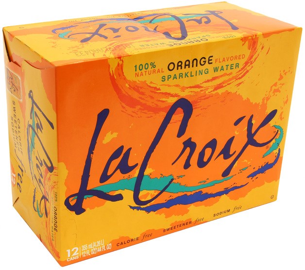La Croix Sparkling Water Orange 2x(12x355ml)