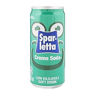 Sparletta Creme Soda Can 24 X 300ml