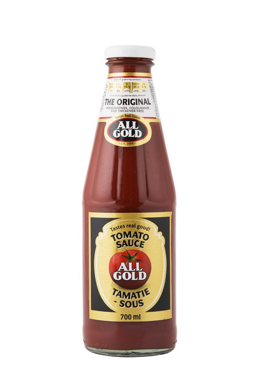 All Gold Tomato Sauce 6 X 700ml