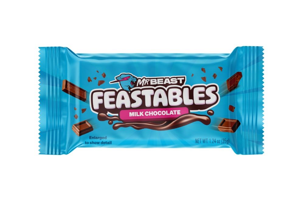 Feastables MrBeast Milk Chocolate Bar 35g x24