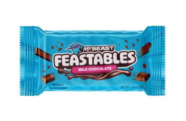 Feastables milk chocolate bar