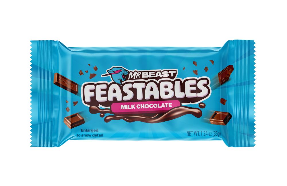 Feastables milk chocolate bar