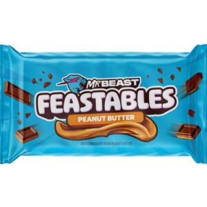 Feastables peanut butter chocolate bar