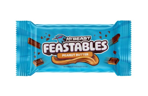 Feastables peanut butter chocolate bar