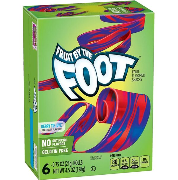 By the Foot berry tie dye