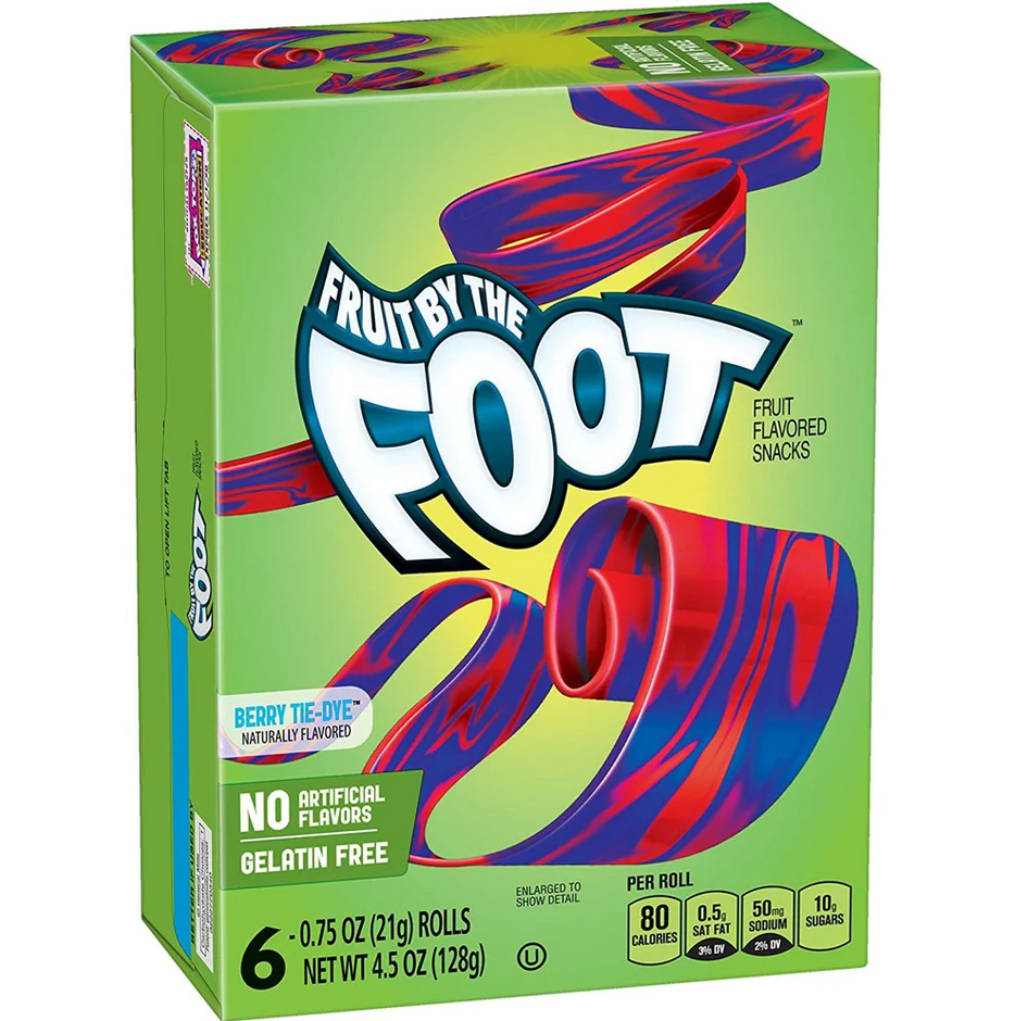 Fruit by the Foot Berry Tie-Die 8/6ct x 4.5 oz / 128g
