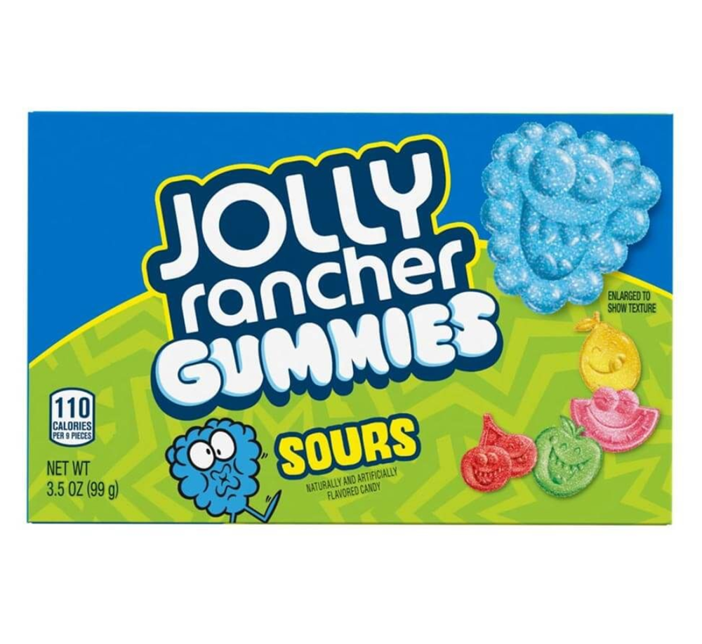 Jolly Rancher Sour Gummies Theater Box 11 x 3.5 oz / 99g