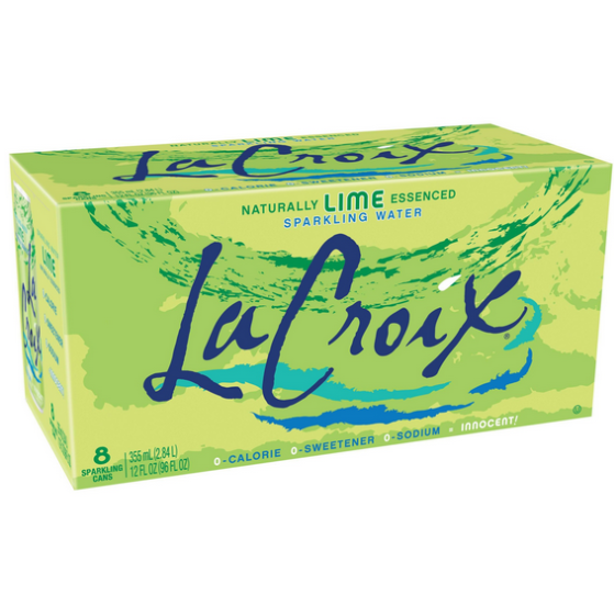 La Croix Sparkling Water Lime 3x(8x355ml)