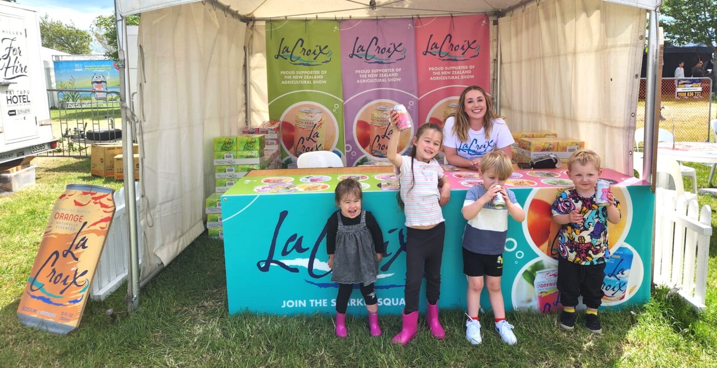 LaCroix marquee at the Ag Show