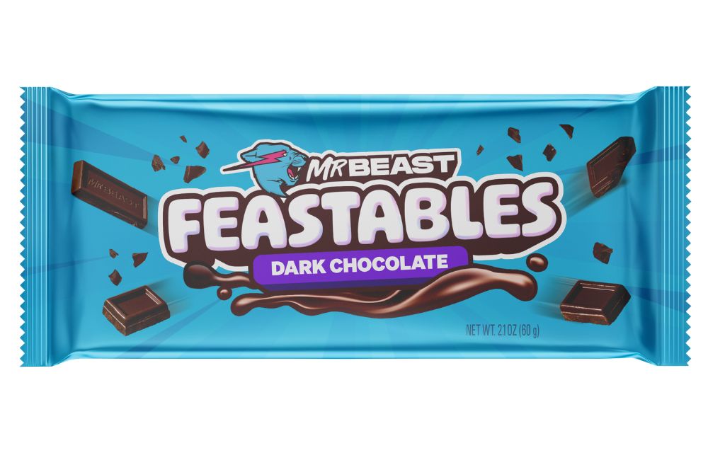 Feastables dark chocolate bar