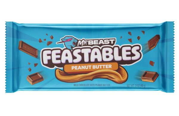 Mr Beast peanut butter chocolate bar