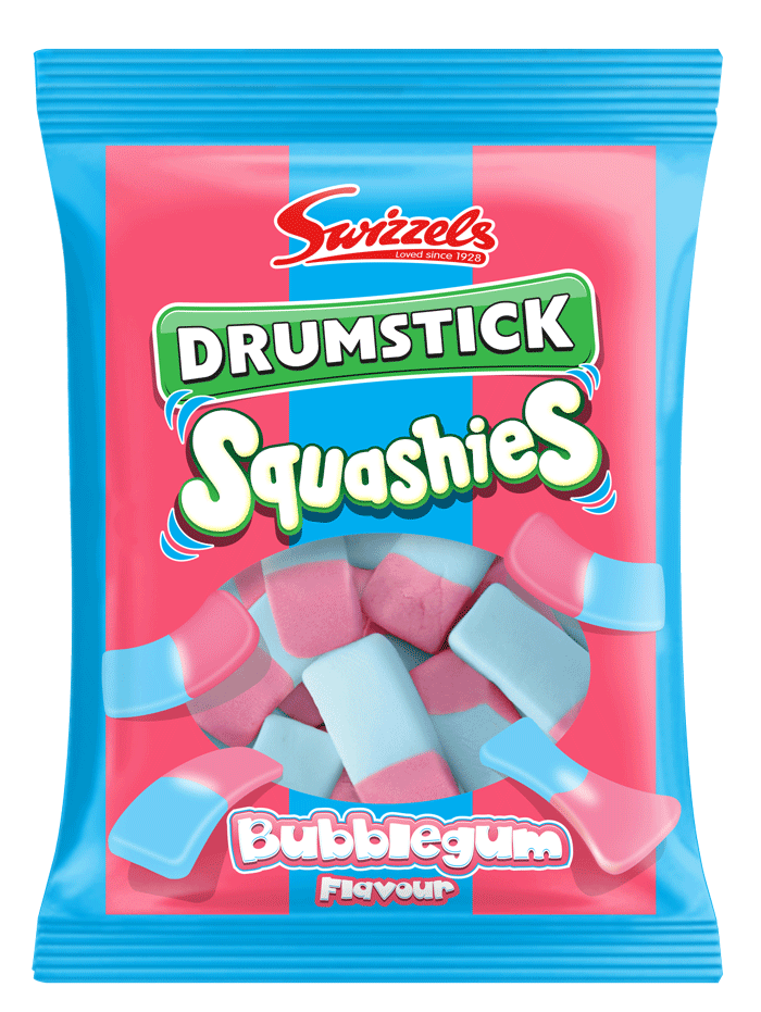Swizzels Squashies Drumstick Bubblegum 10 x 160g