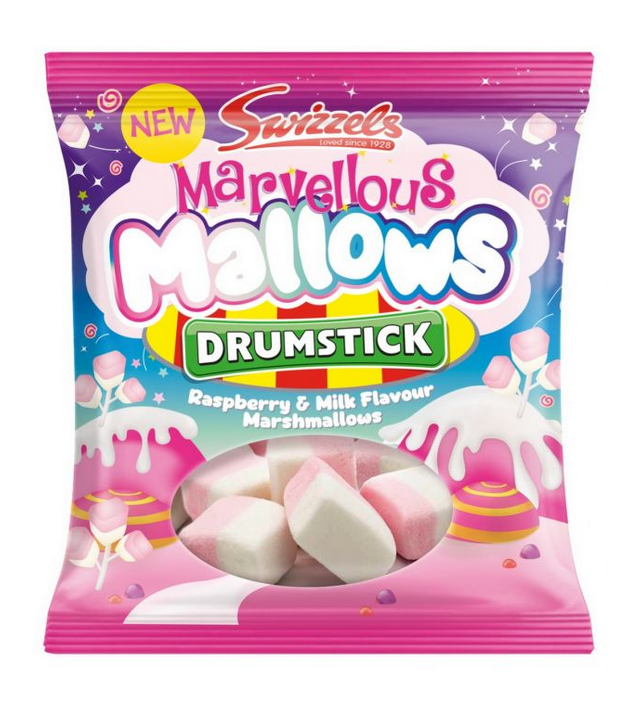 Swizzels Drumstick Marvellous Mallows 8 x 125g