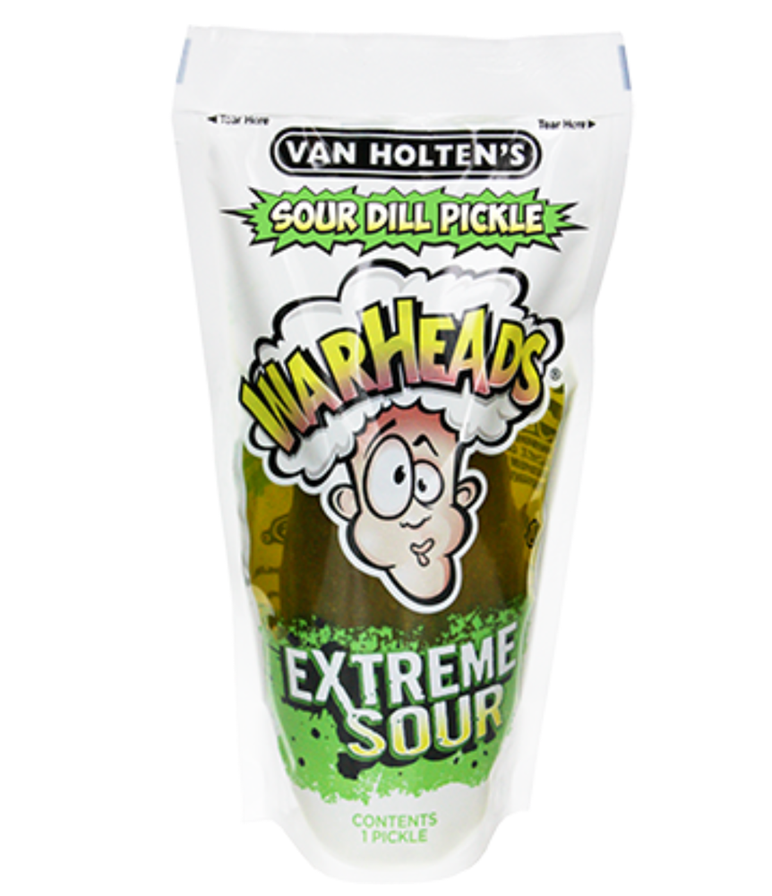 Van Holten's Warheads Sour Dill Pickle x12