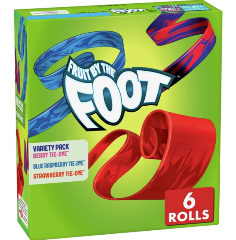 Fruit by the Foot Variety Pack 8/6ct x 4.5 oz / 128g