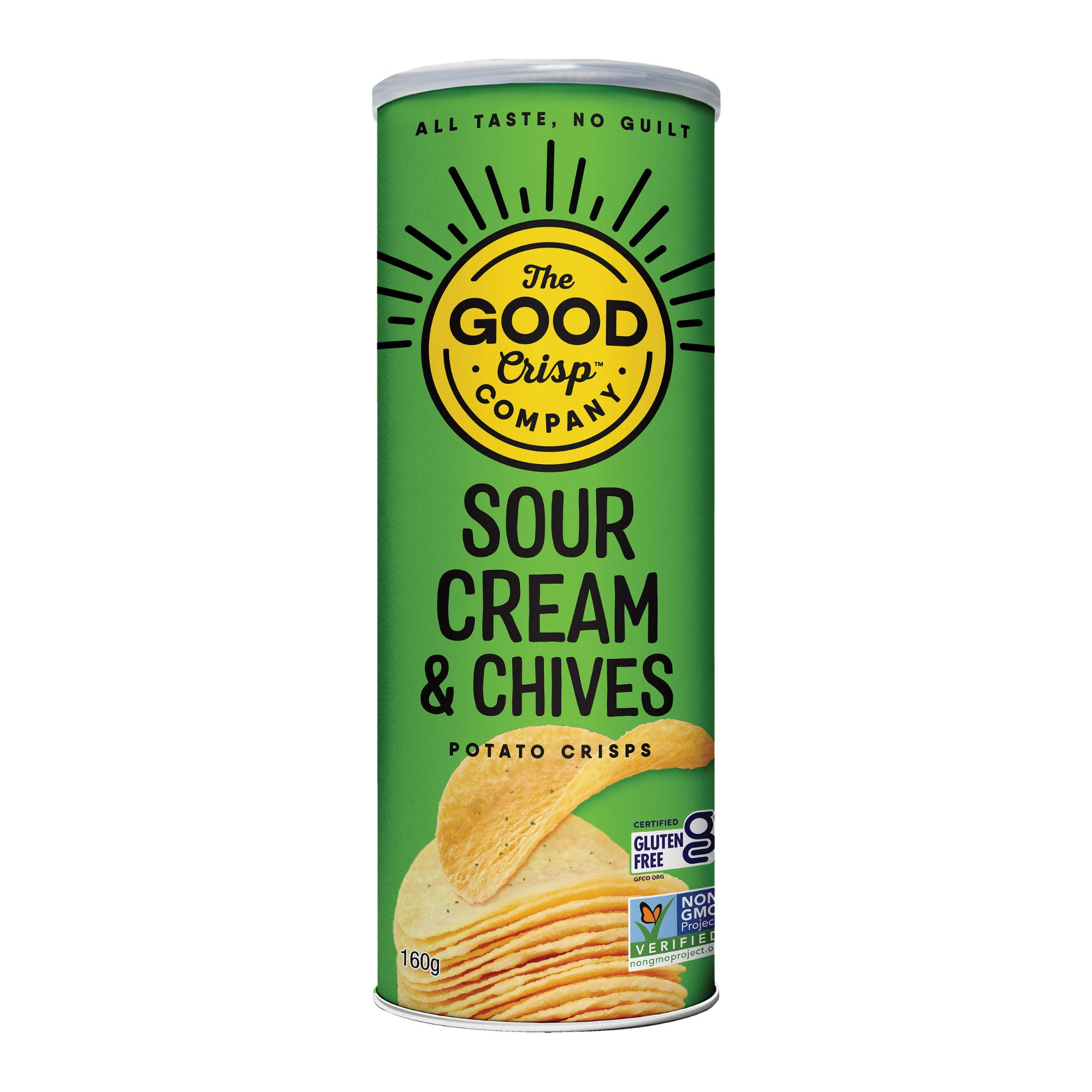 The Good Company Crisps Sour Cream & Chives 158g
