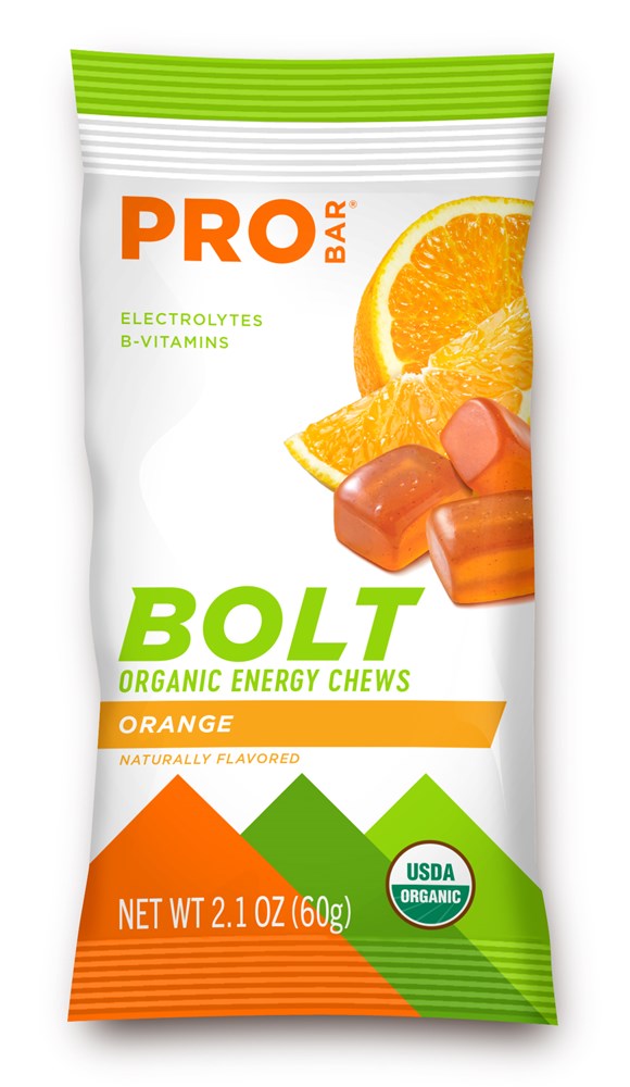 PROBAR Bolt Energy Chews Orange 12 x 60g