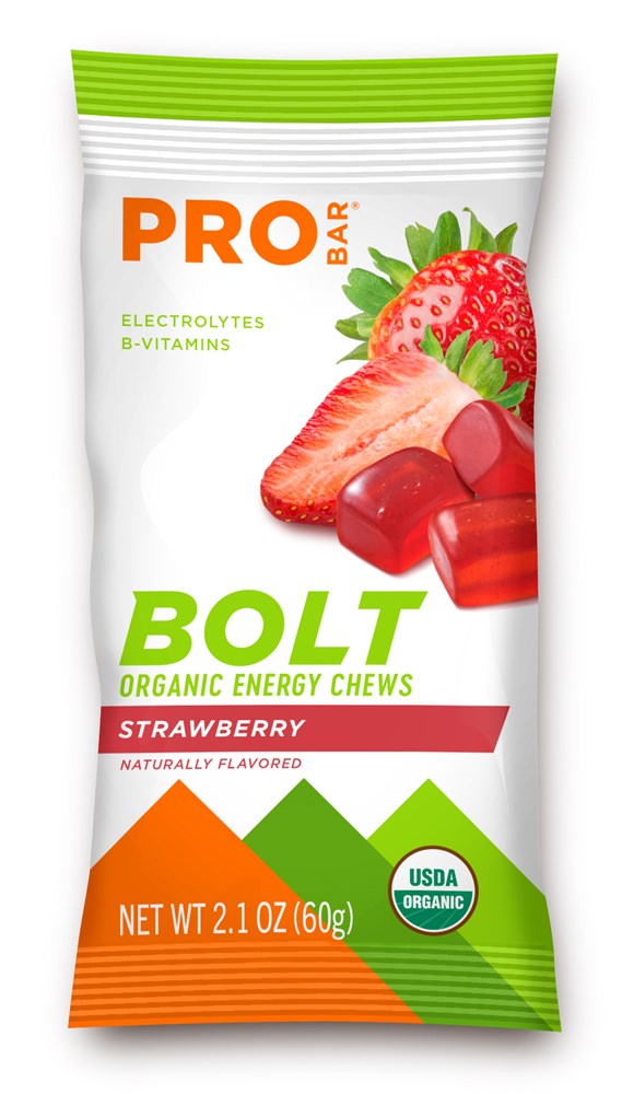 PROBAR Bolt Energy Chews Strawberry 12 x 60g