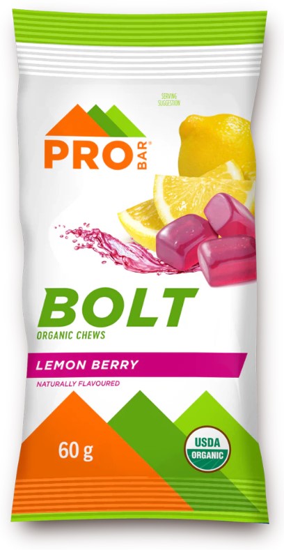 PROBAR Bolt Energy Chews Lemon Berry 12 x 60g