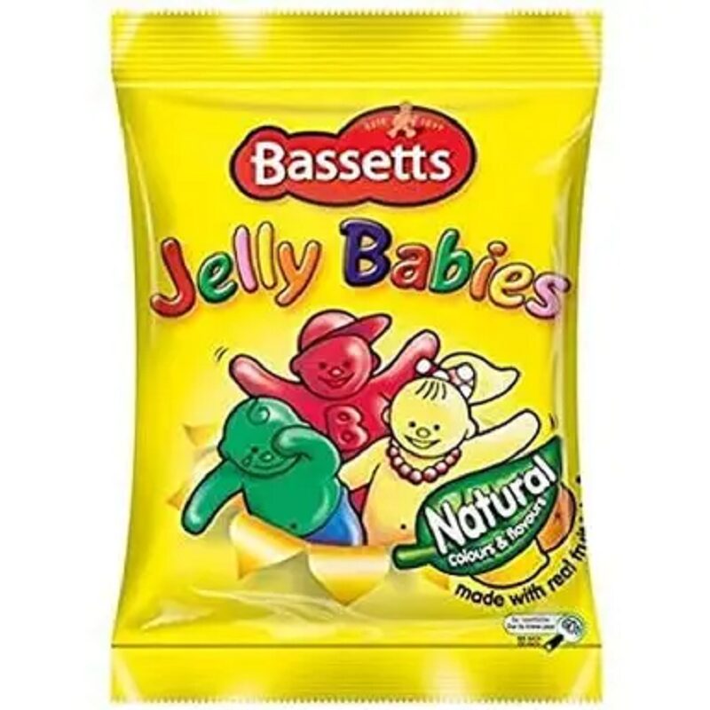 Bassets Jelly Babies Bag 12 x 165g