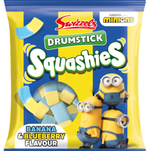 Squashies Drumstick Minions Blueberry