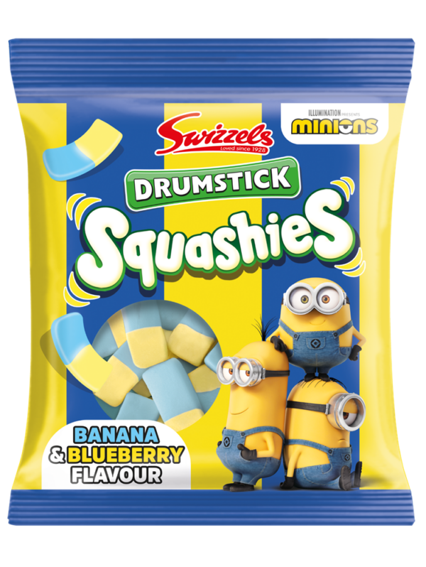 Squashies Drumstick Minions Blueberry