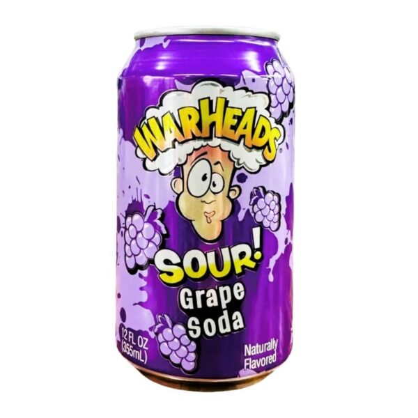 warheads sour grape soda