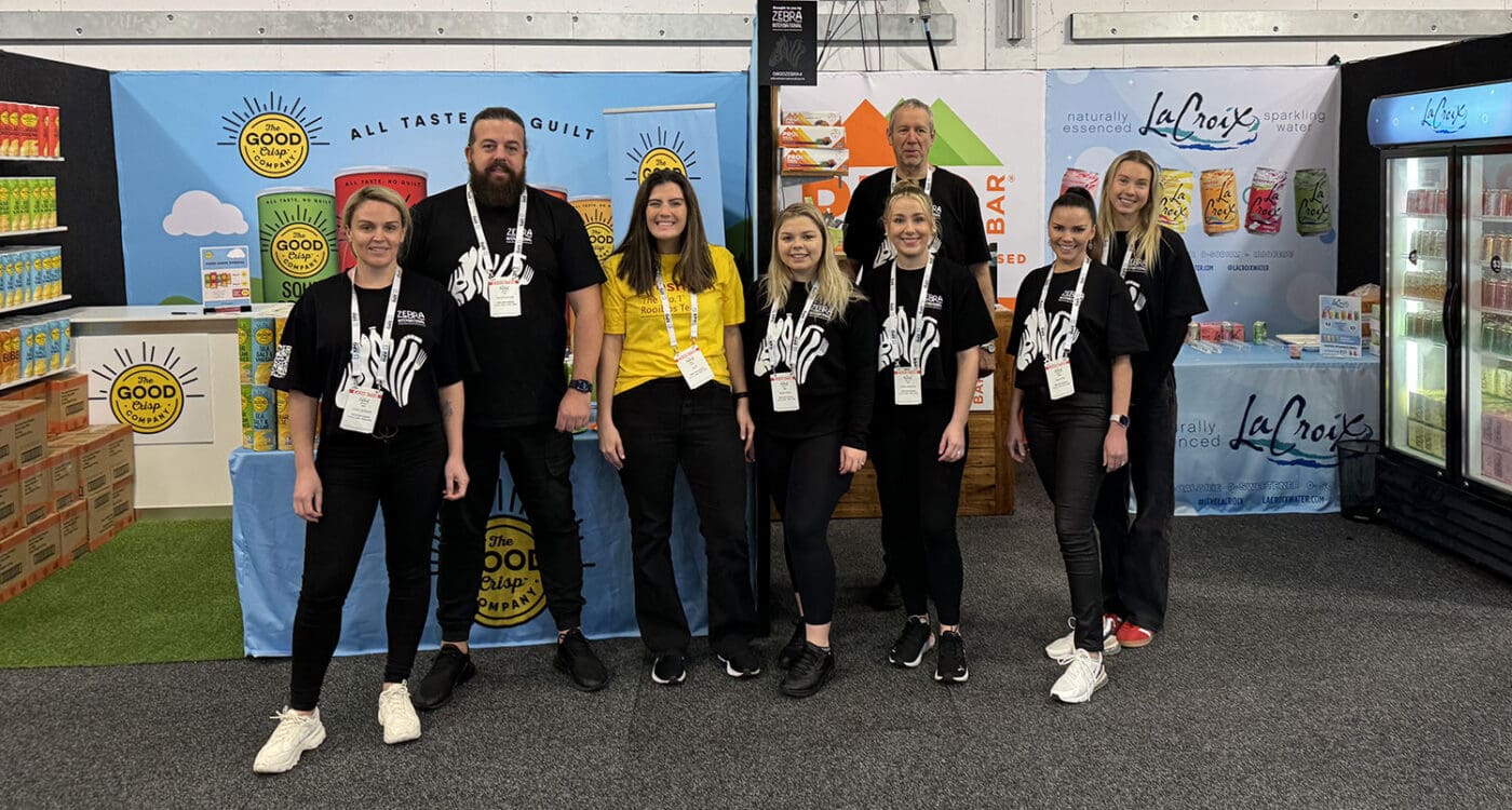 Zebra International team at Auckland Food Show