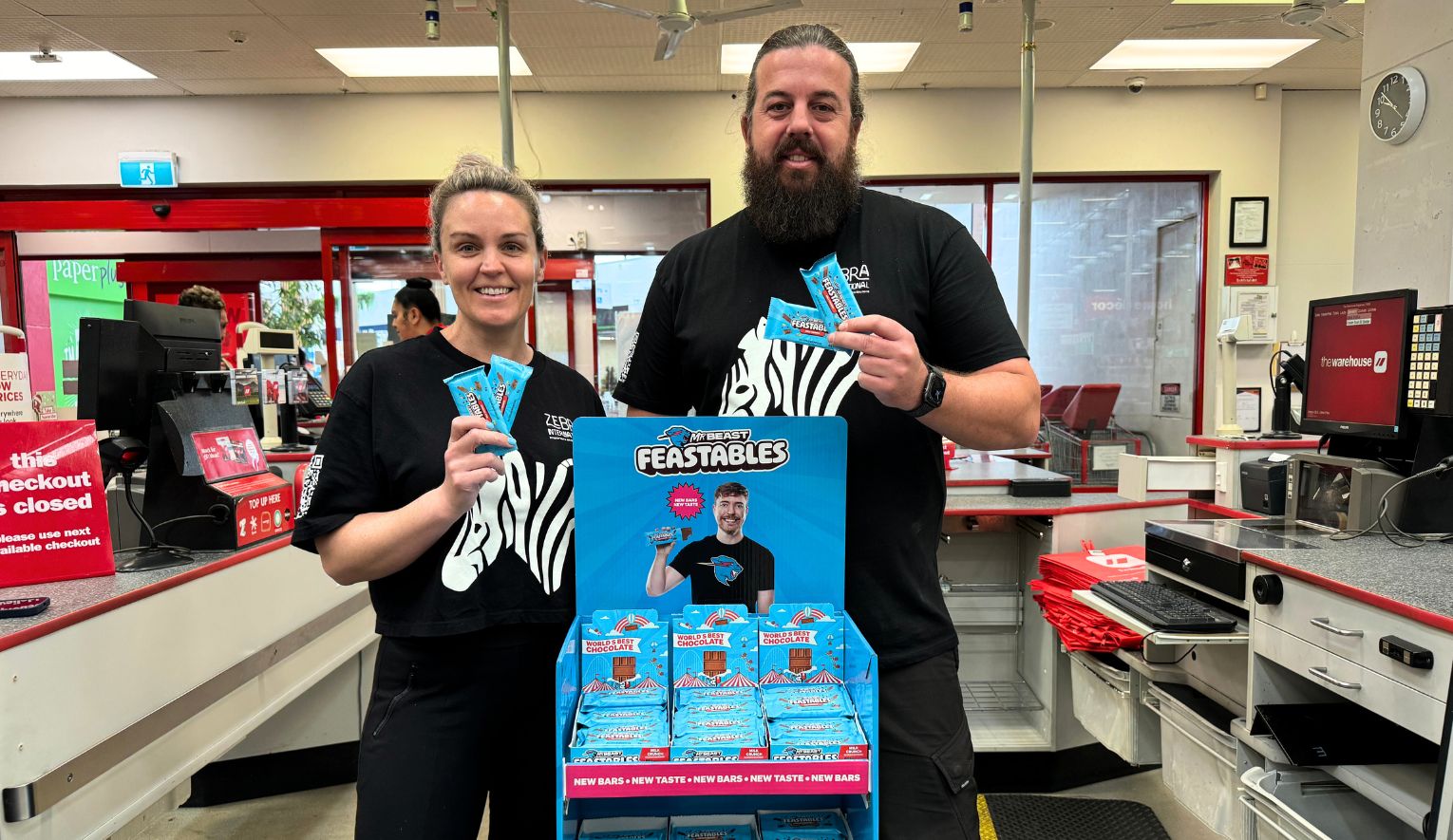 Featured image for “The Warehouse Becomes NZ’s Newest MrBeast Feastables Stockist”