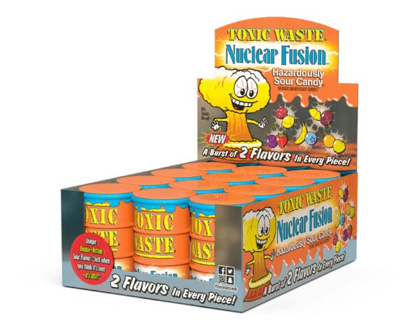 Toxic Waste Nuclear Fusion Drum 42g x 12