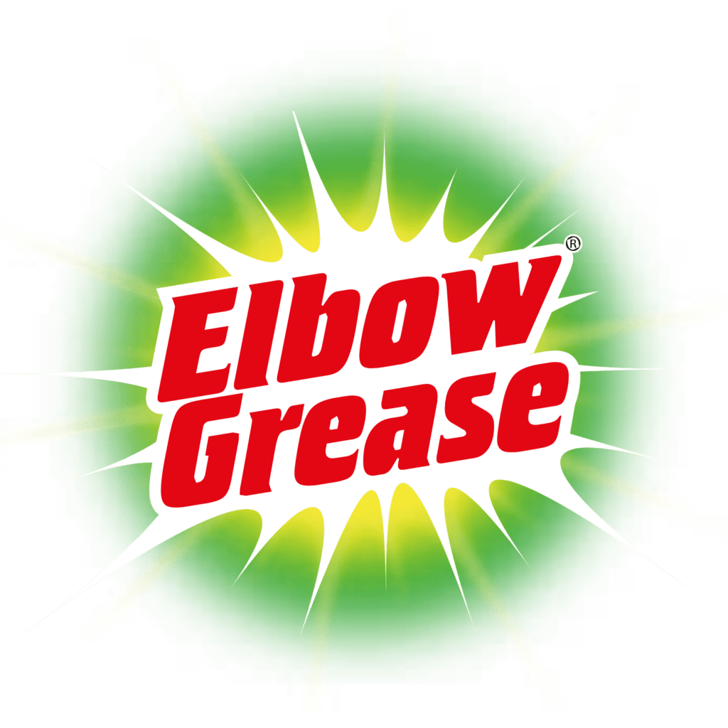 Elbow Grease UK Cleaning Range Banner – available at Zebra International NZ