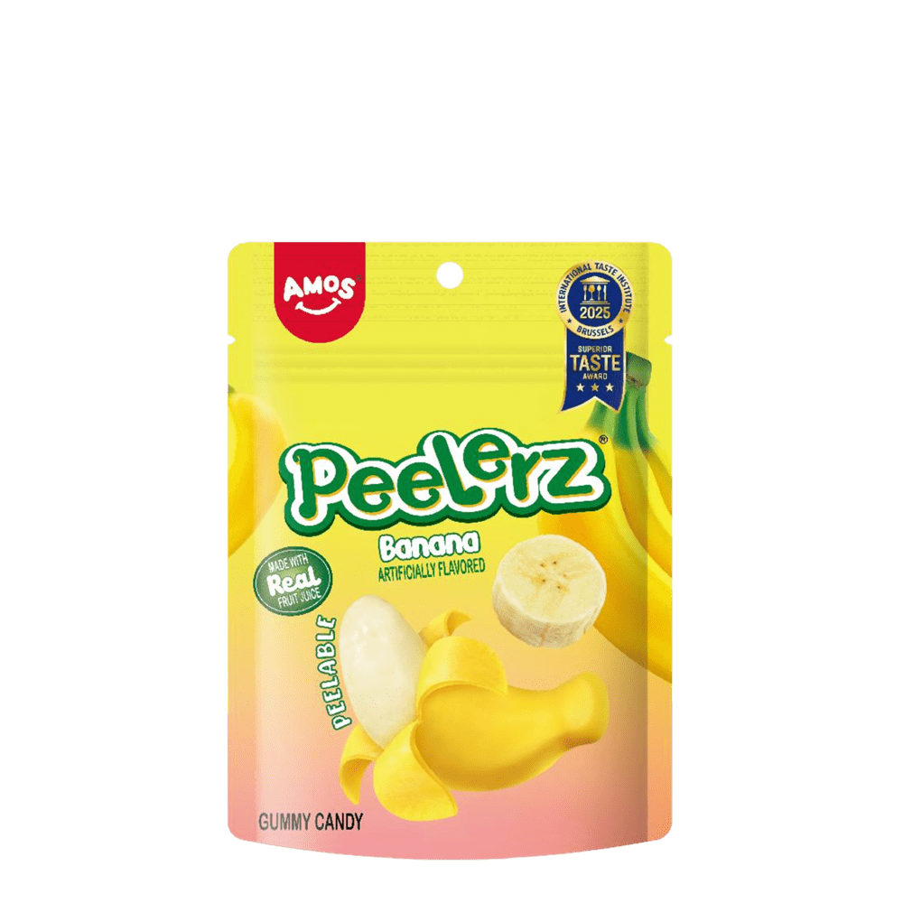 Amos Peelerz Banana 24 x 85g