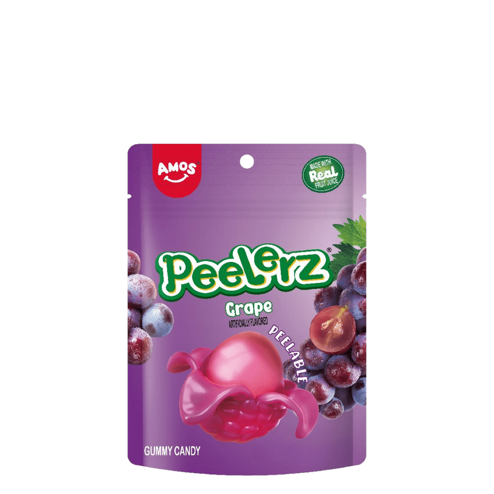 Amos Peelerz Grape 24 x 85g