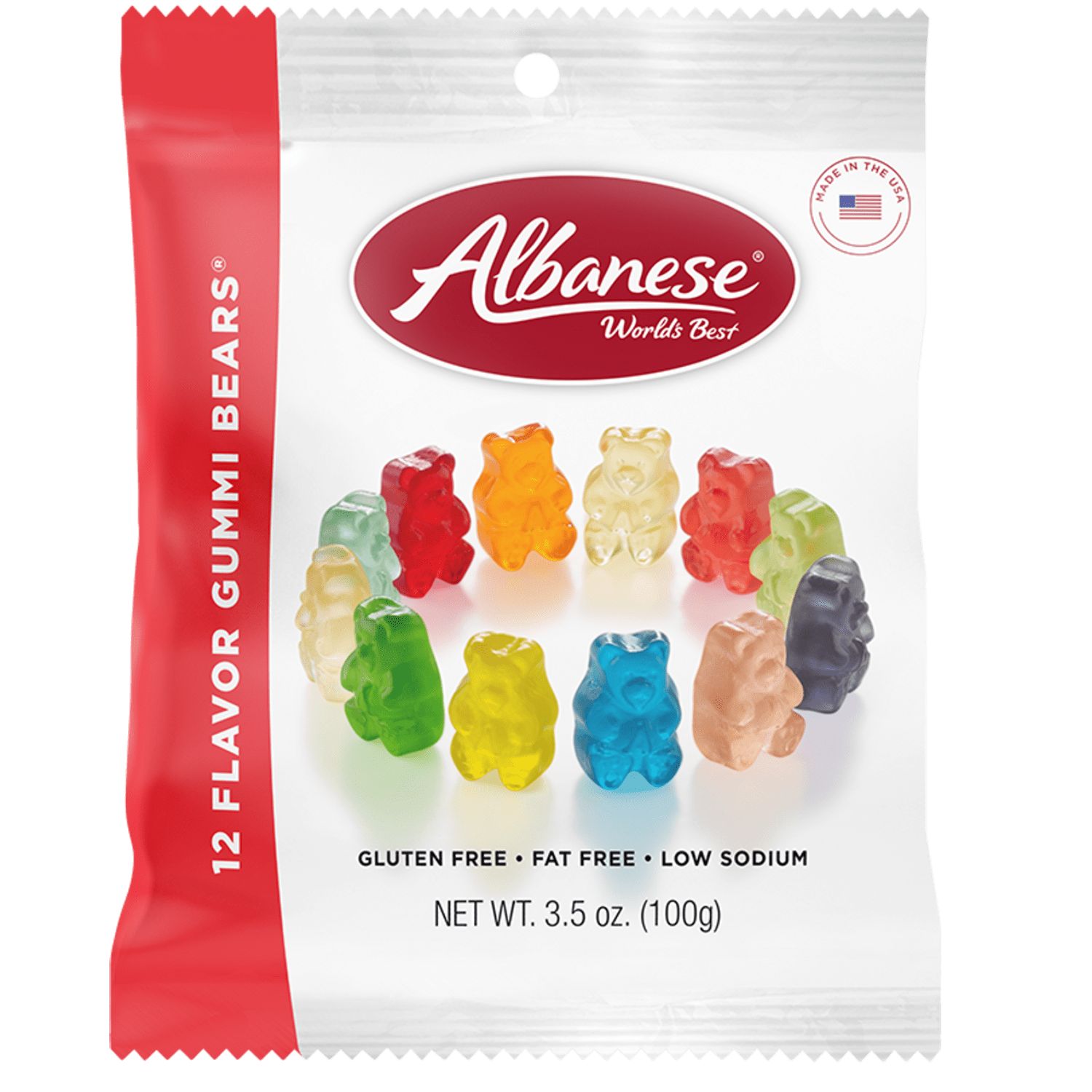 Albanese 12 Flavor Gummi Bears 12 x 100g