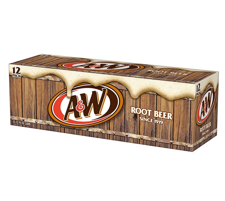 A&W Rootbeer Aged Vanilla 12 X 355ml