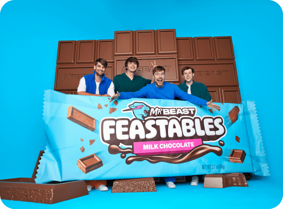 MrBeast Feastables chocolate bars – Official New Zealand distributor | Zebra International