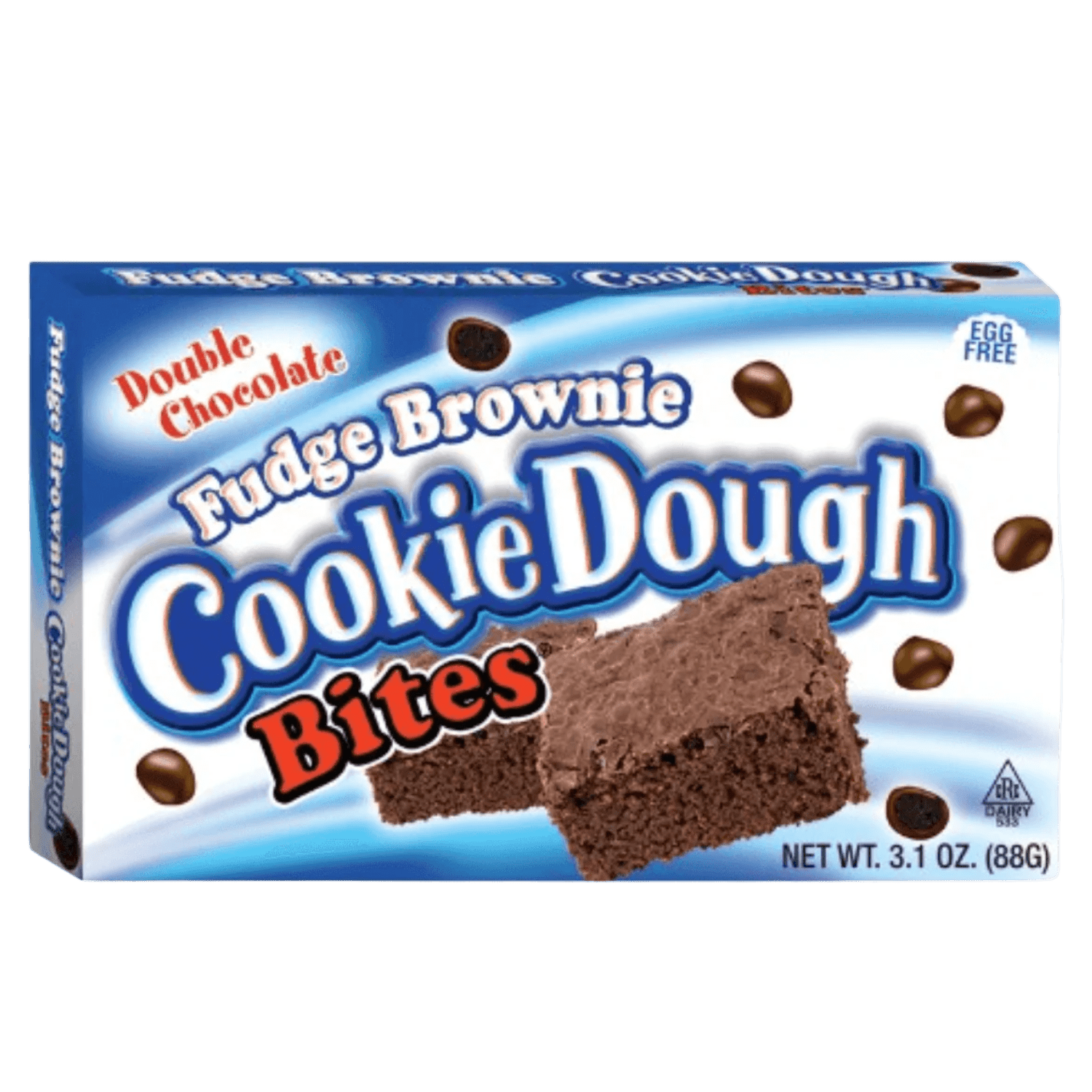 Cookie Dough Bites Fudge Brownie box USA chocolate candy available in New Zealand