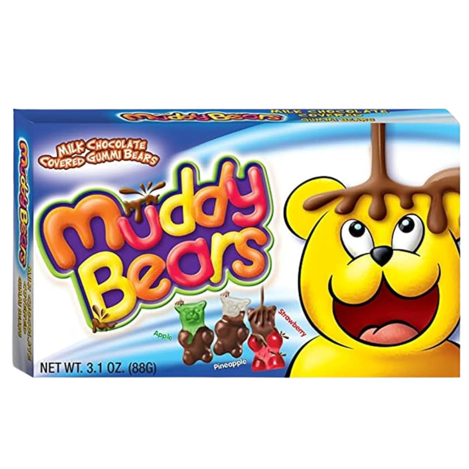 Muddy Bears chocolate covered gummy bears from USA available in New Zealand