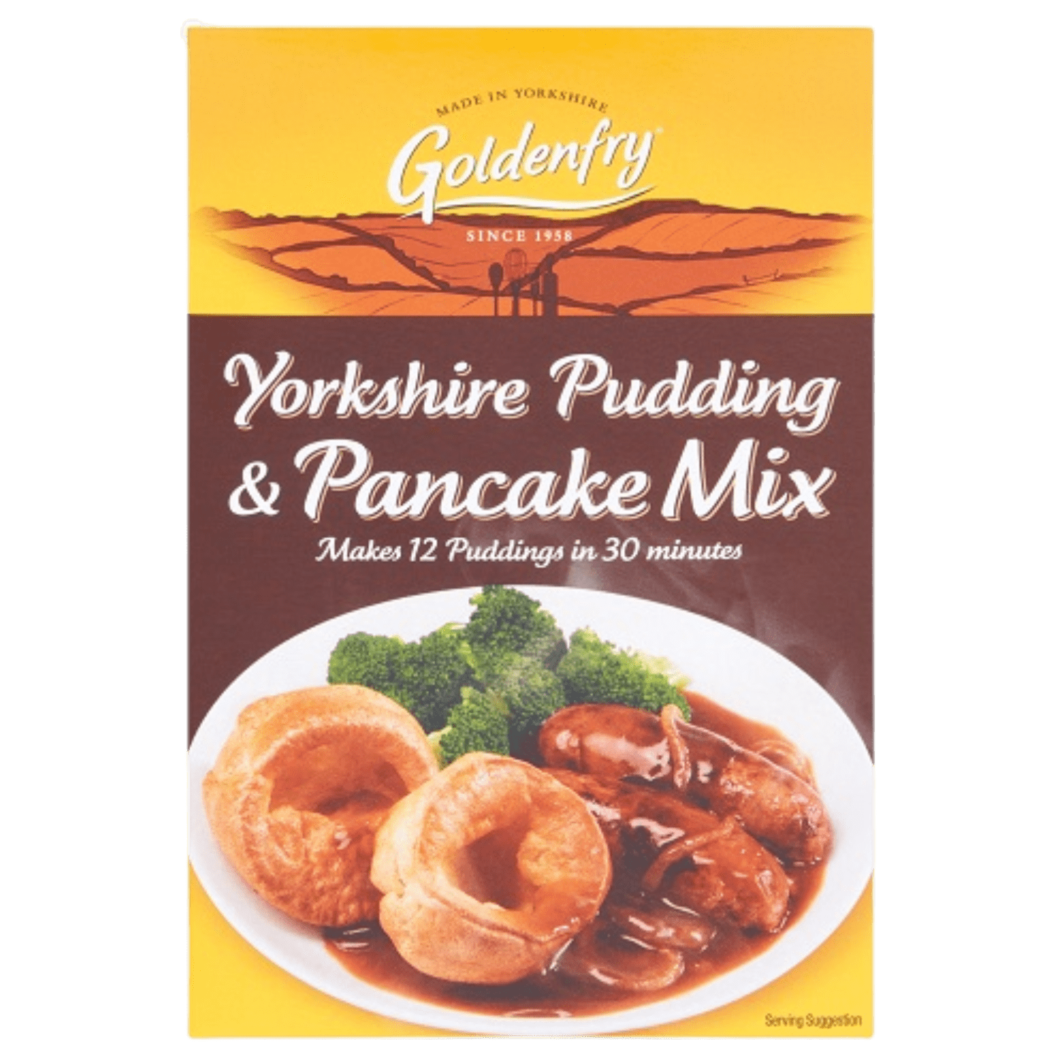 Goldenfry Yorkshire Pudding & Pancake Mix 6 x 142g