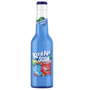 Kool-Aid Blue Raspberry Lemonade Soda 355ml bottle