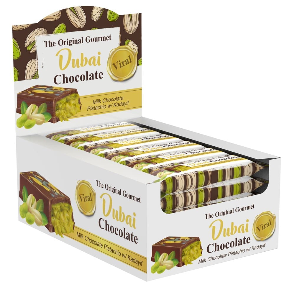 Original Gourmet Dubai Chocolate 24 x 35g